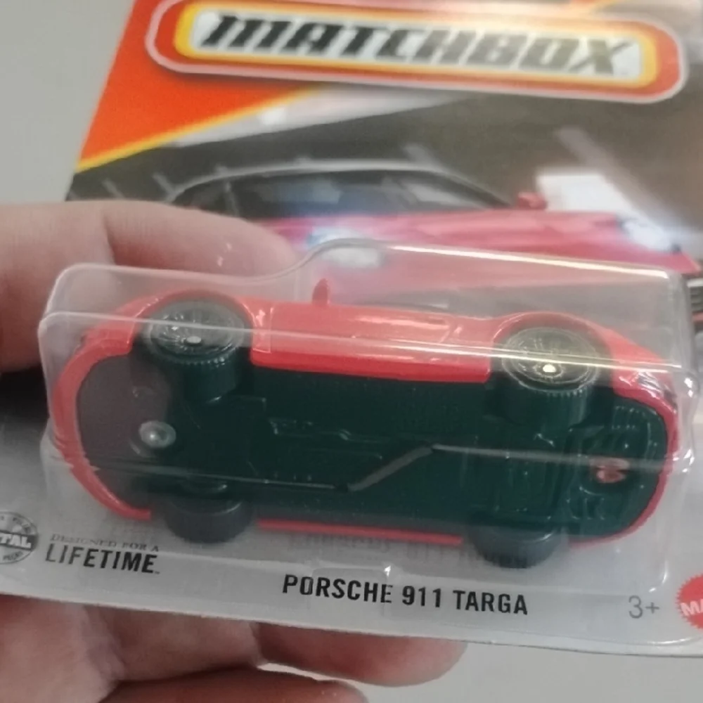 Mattel Matchbox Red Porsche 911 Targa Toy Car